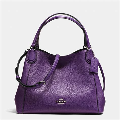 purple designer handbags clearance.